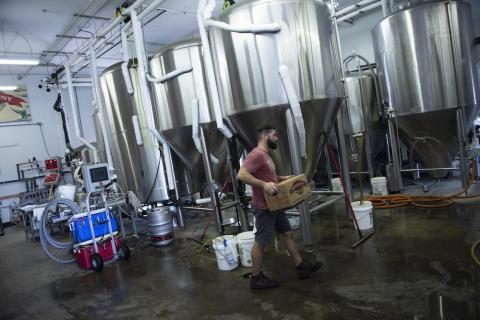 Brewing room