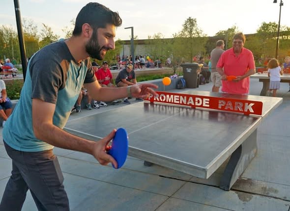 Promenade Park pingpong