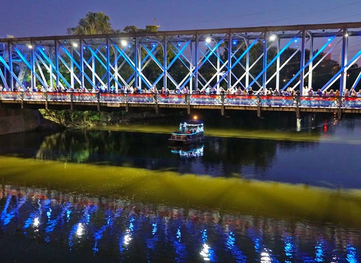Promenade Park walking bridge