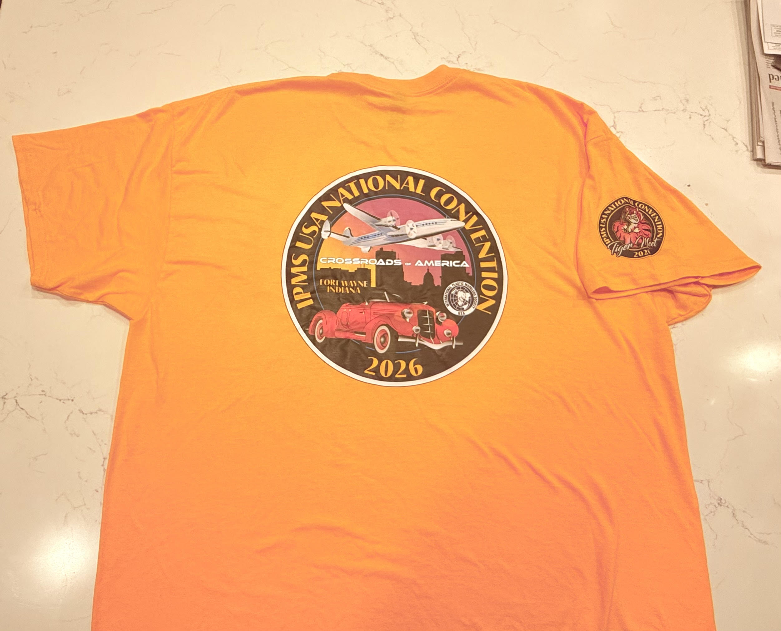 Volunteer shirt back