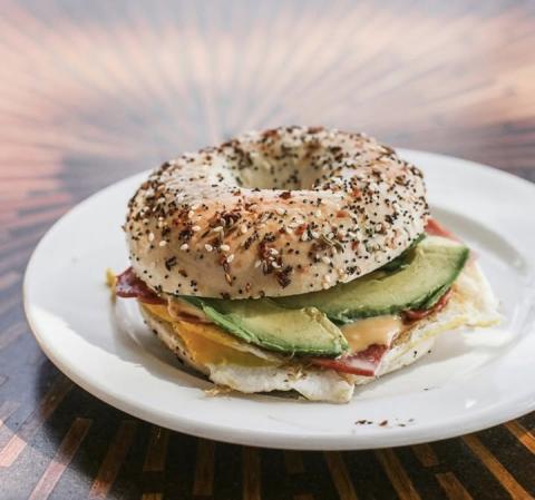 Bagel sandwich